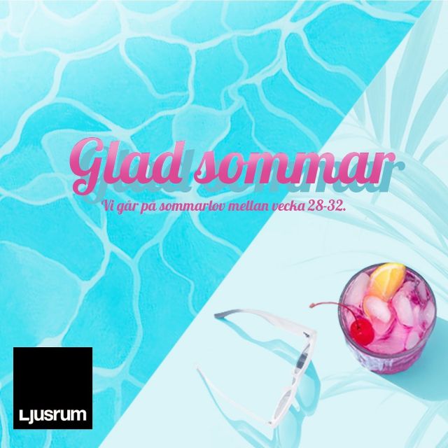 Nu tar vi sommarlov! Vi ses igen i höst, då väntar det en massa spännande nya projekt 💫 
Ha en fin sommar!